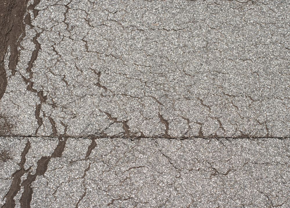 Losliggend dakleer op plat dak in Eefde